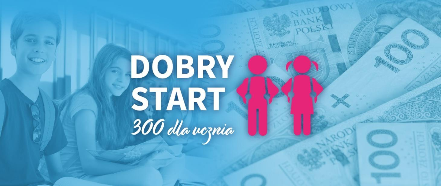 logo programu Dobry start 300+