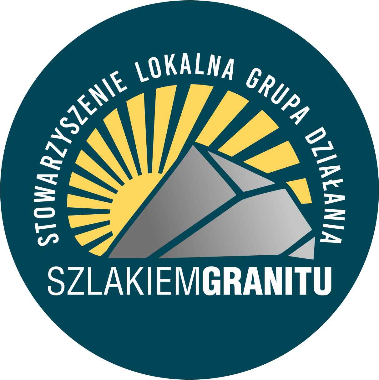 Logotyp LGD szlakiem Granitu