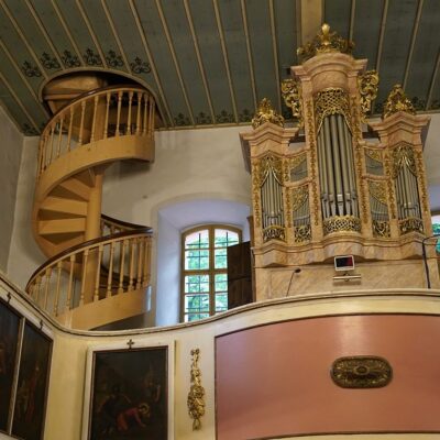 Koncert organowy i na flet w ramach Koncertów Ziemi Świdnickiej w kościele parafialnym pw. św. Anny w Grodziszczu