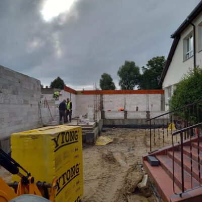 gmina Świdnica buduje salę gimnastyczną przy szkole podstawowej w Grodziszczu