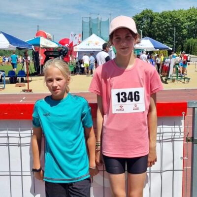Uczestnicy czwartków lekkoatletycznych