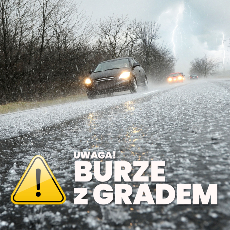 Uwaga na burze z gradem