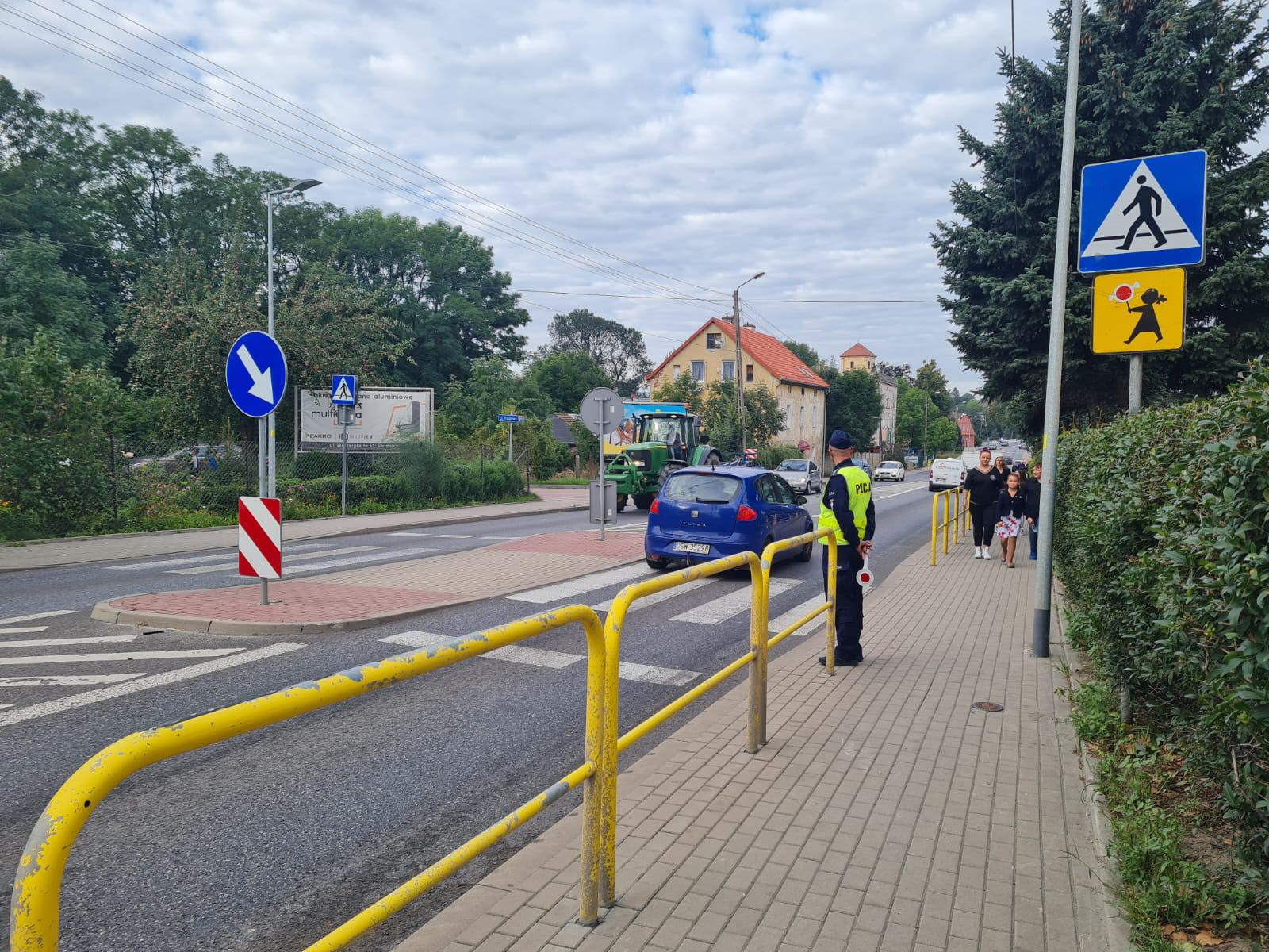 Trwa akcja "bezpieczna droga do szkoły