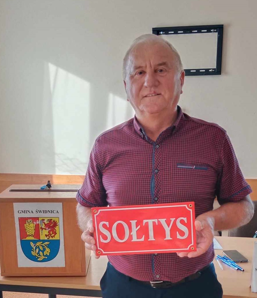 Sołtys Stachowic Benedykt Dziedzic