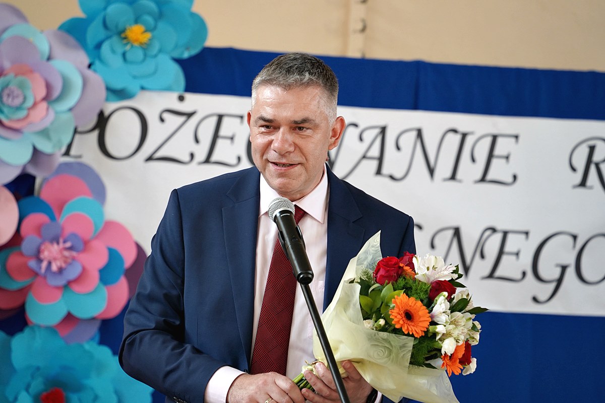 Zakończenie roku szkolnego w Lutomi z udziałem wójta gminy Świdnica