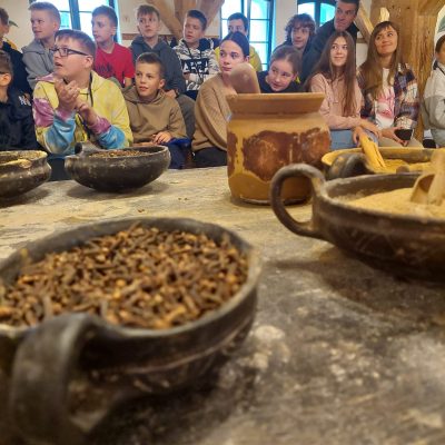 Uczestnicy wyjazdu na podróże z klasą do Torunia