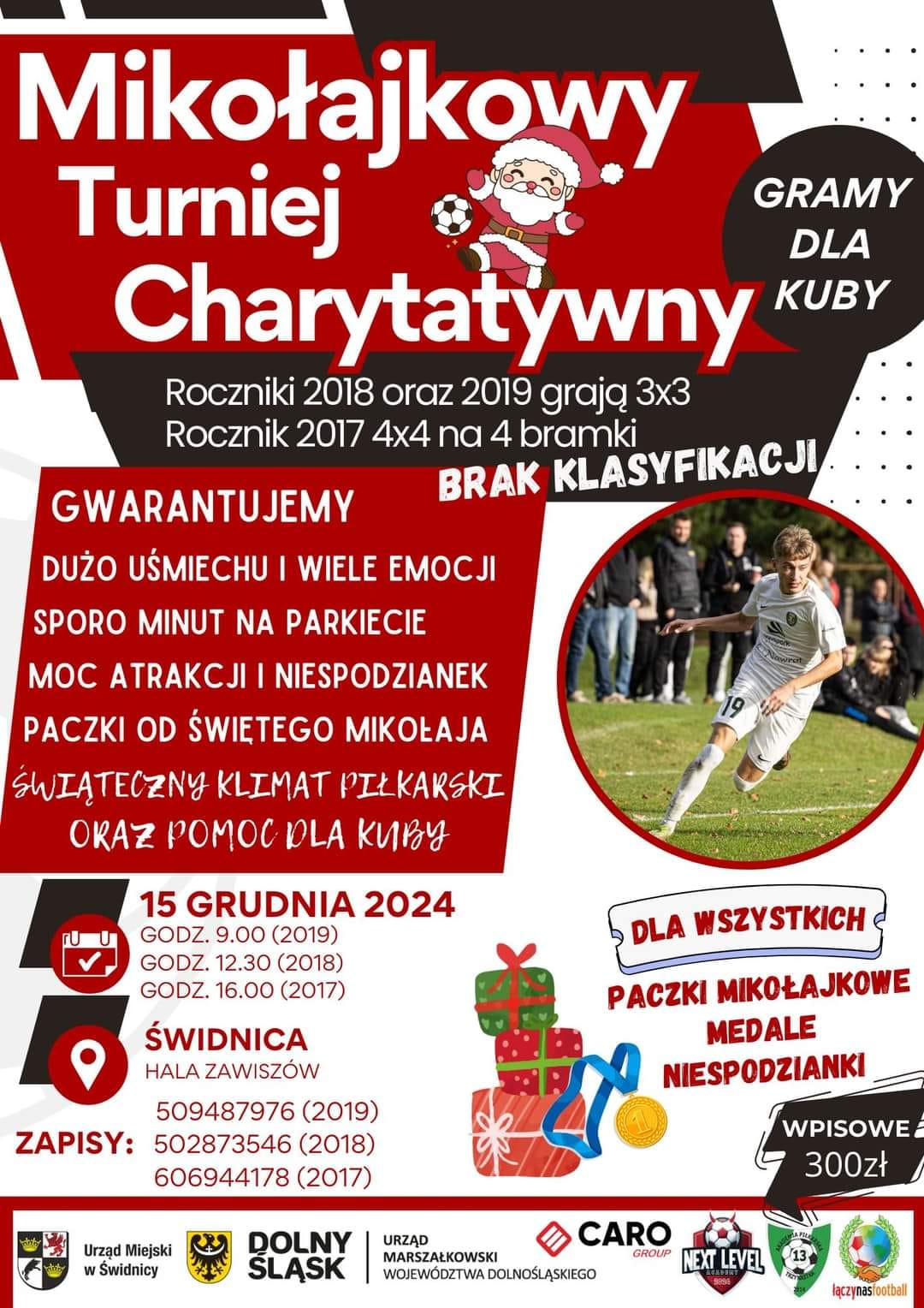 Plakat turniej charytatwyny