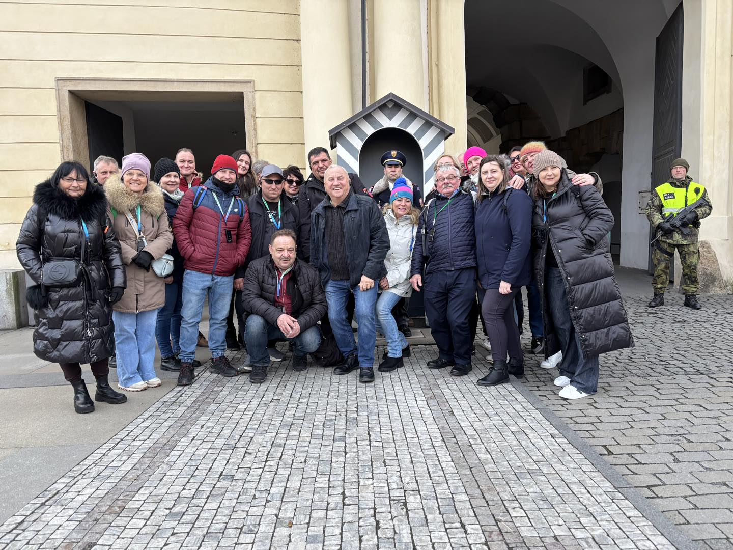 Sołtysi podczas zwiedzania Pragi