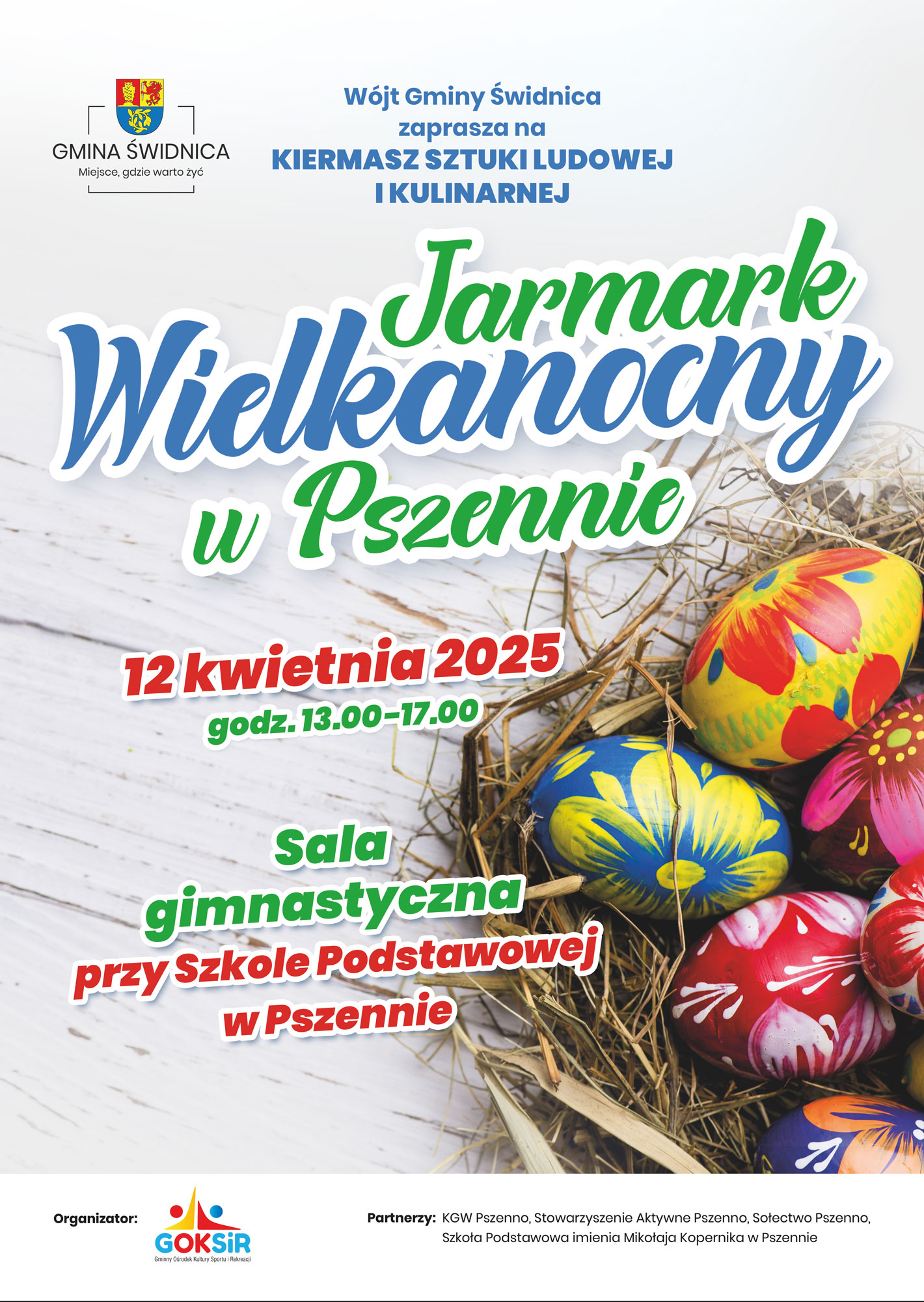 Jarmark wielkanocny w Pszennie