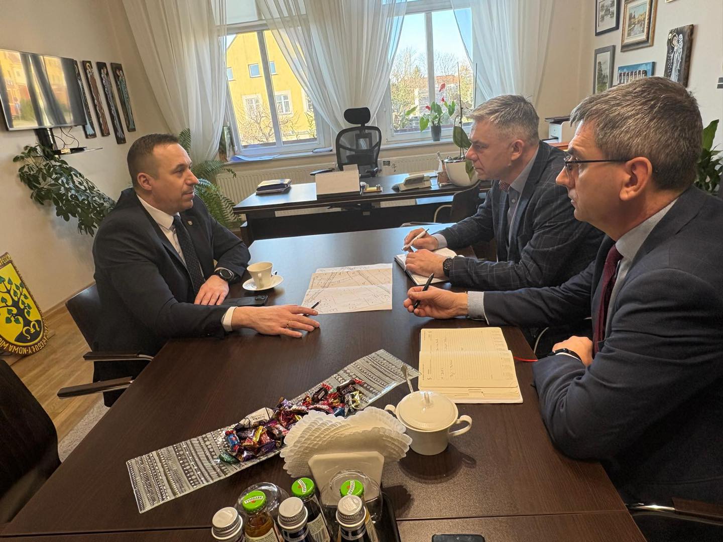 Wizyta marszałka w siedzibie Urzędu Gminy