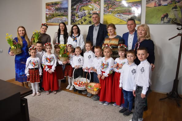 Przedszkolaki w Urzędzie Gminy