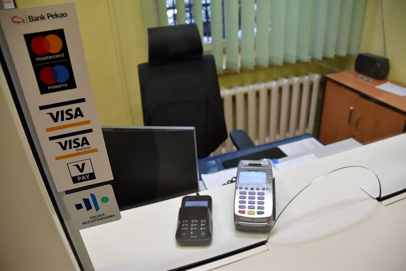 foto: stanowisko kasa Urzędu