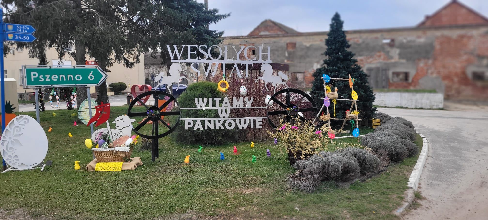 Dekoracje w Pankowie