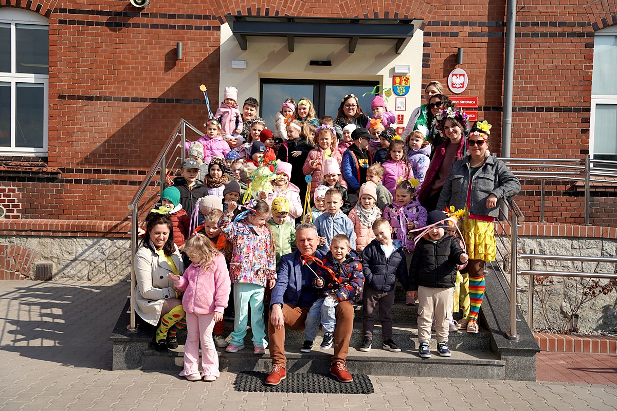 Wizyta przedszkolaków w urzędzie