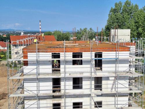 Budowa budynku komunalnego w Pszennie